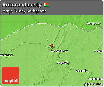 Political Map of Ankorondamoty