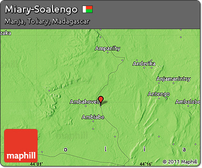 Political Map of Miary-Soalengo