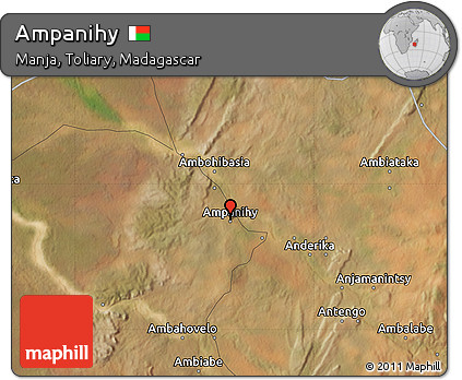 Satellite Map of Ampanihy
