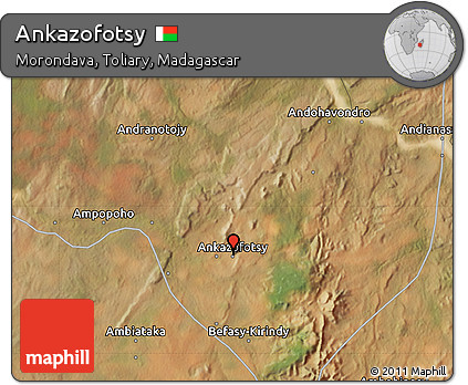 Satellite Map of Ankazofotsy