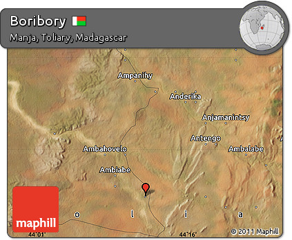 Satellite Map of Boribory
