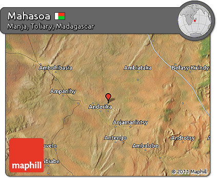 Satellite Map of Mahasoa