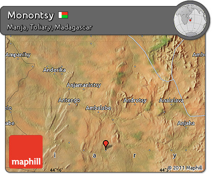 Satellite Map of Monontsy