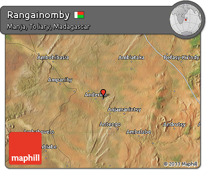 Satellite Map of Rangainomby