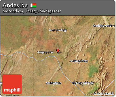 Satellite Map of Andasibe