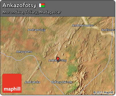 Satellite Map of Ankazofotsy