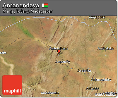 Satellite Map of Antanandava