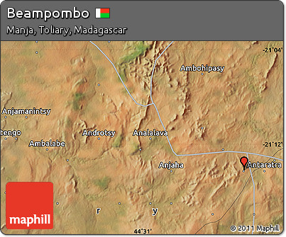 Satellite Map of Beampombo