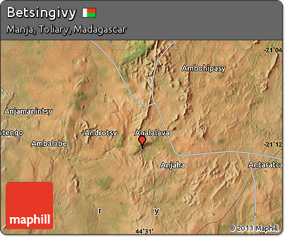 Satellite Map of Betsingivy