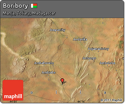 Satellite Map of Boribory