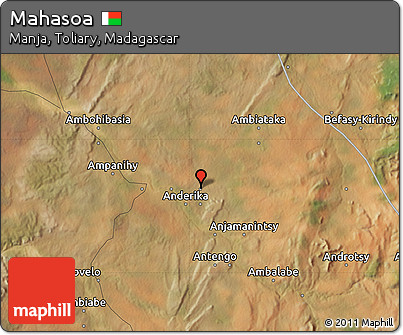 Satellite Map of Mahasoa