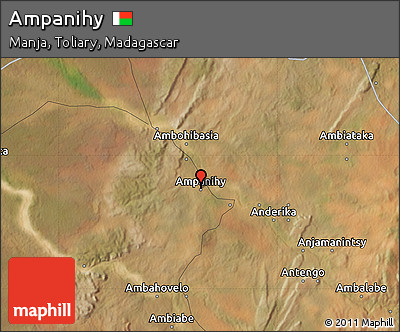 Satellite Map of Ampanihy