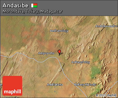 Satellite Map of Andasibe