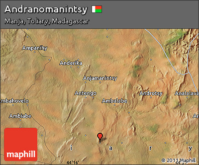 Satellite Map of Andranomanintsy