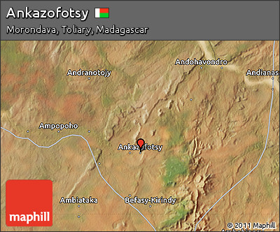 Satellite Map of Ankazofotsy