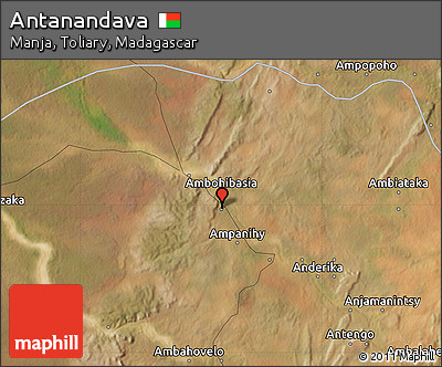 Satellite Map of Antanandava
