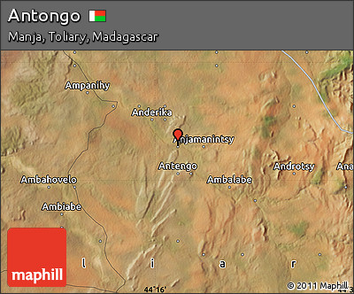 Satellite Map of Antongo