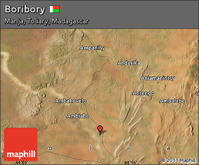 Satellite Map of Boribory