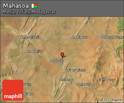 Satellite Map of Mahasoa