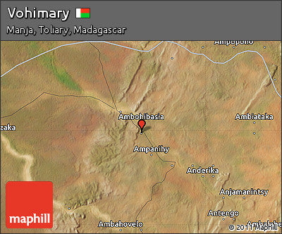 Satellite Map of Vohimary