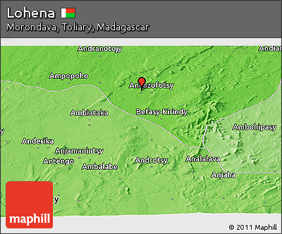 Political Panoramic Map of Lohena