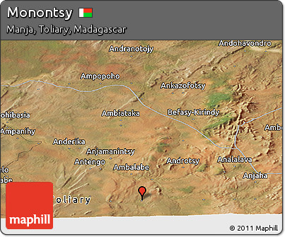 Satellite Panoramic Map of Monontsy