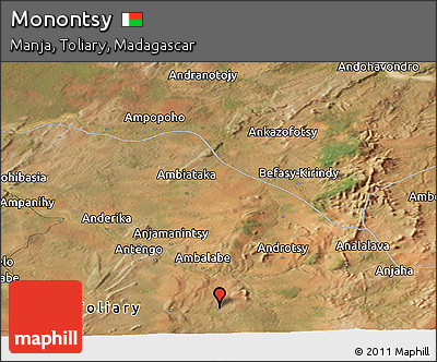 Satellite Panoramic Map of Monontsy