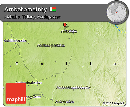 Physical Map of Ambatomainty