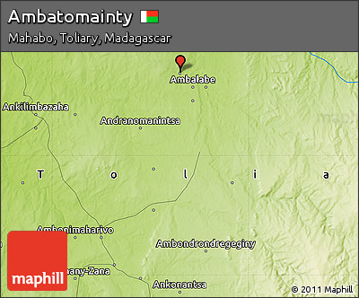 Physical Map of Ambatomainty