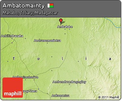 Physical Map of Ambatomainty