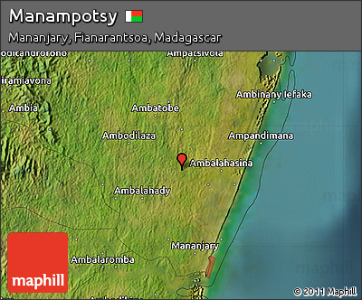Satellite Map of Manampotsy