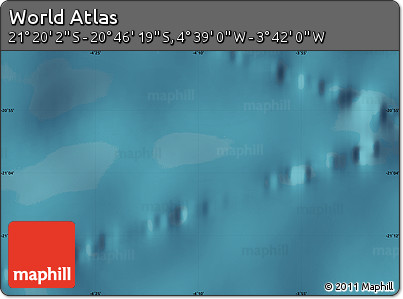 Satellite Map of the Area around 21° 3' 11" S, 4° 10' 30" W