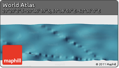 Satellite Panoramic Map of the Area around 21° 3' 11" S, 62° 7' 30" E