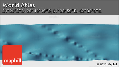 Satellite Panoramic Map of the Area around 21° 3' 11" S, 62° 7' 30" E