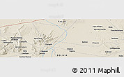 Shaded Relief Panoramic Map of the area around 21° 3' 11" S, 67° 4' 29" W