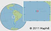 Savanna Style Location Map of the area around 21° 3' 11" S, 76° 25' 30" W
