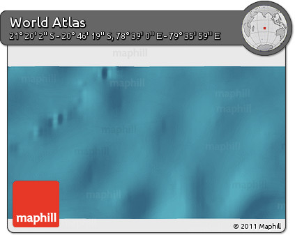 Satellite 3D Map of the Area around 21° 3' 11" S, 79° 7' 30" E