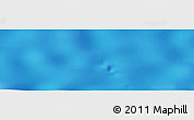 Shaded Relief Panoramic Map of the area around 21° 3' 11" S, 86° 37' 30" W