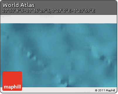 Satellite 3D Map of the Area around 21° 33' 19" S, 0° 55' 29" E