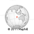 Outline Map of the Area around 21° 33' 19" S, 104° 37' 30" E, rectangular outline