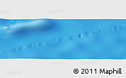 Shaded Relief Panoramic Map of the area around 21° 33' 19" S, 107° 52' 30" W