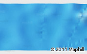 Shaded Relief 3D Map of the area around 21° 33' 19" S, 108° 43' 29" W