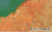 Satellite Map of the area around 21° 33' 19" S, 115° 40' 30" E