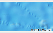 Shaded Relief 3D Map of the area around 21° 33' 19" S, 116° 22' 30" W