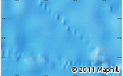 Shaded Relief Map of the area around 21° 33' 19" S, 116° 22' 30" W