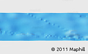 Shaded Relief Panoramic Map of the area around 21° 33' 19" S, 116° 22' 30" W