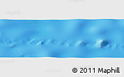 Physical Panoramic Map of the area around 21° 33' 19" S, 117° 13' 29" W
