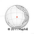 Outline Map of the Area around 21° 33' 19" S, 118° 55' 30" W, rectangular outline