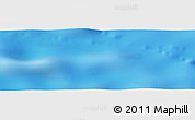 Physical Panoramic Map of the area around 21° 33' 19" S, 118° 55' 30" W