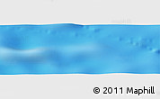 Shaded Relief Panoramic Map of the area around 21° 33' 19" S, 118° 55' 30" W